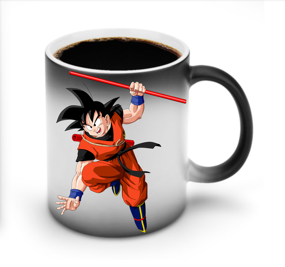（画像用） ドラゴンボール 孫悟空（そん ごくう）Son Goku カカロット DRAGON BALL Kakarotto 温度変色マグカップ