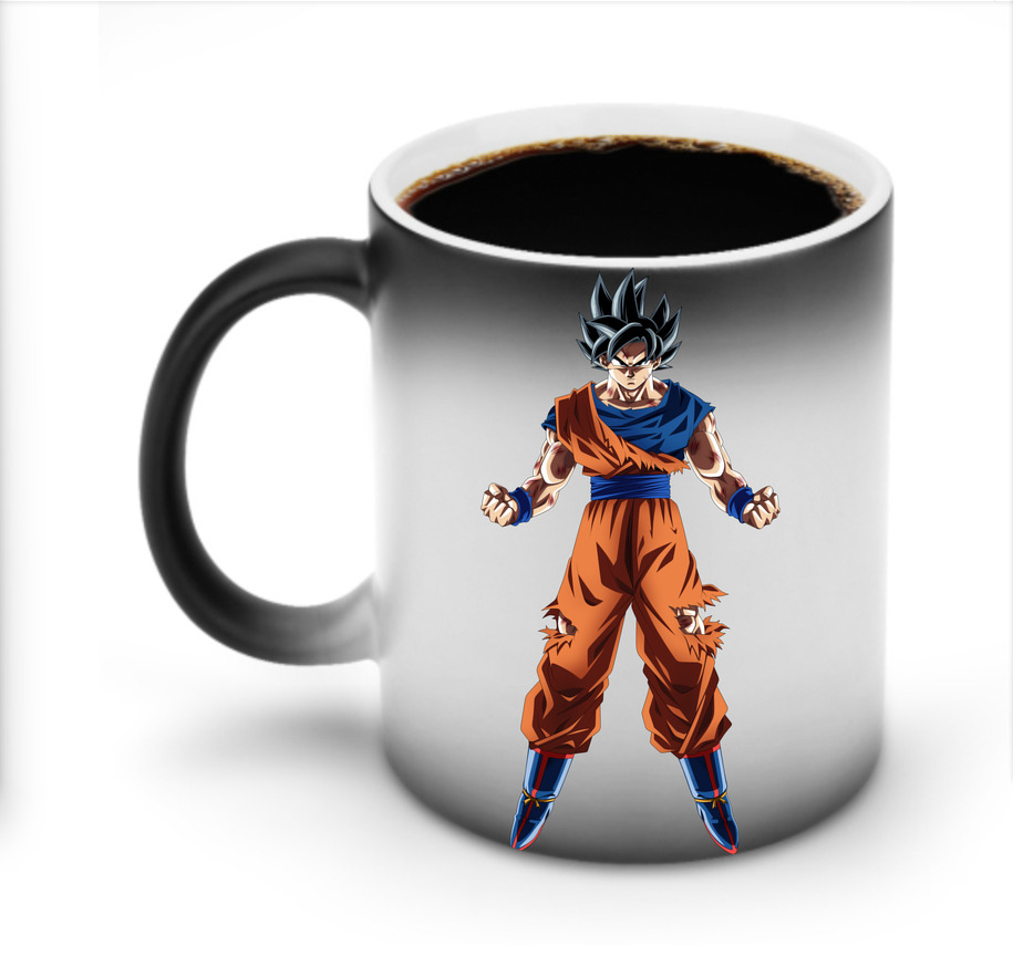 （画像用） ドラゴンボール 孫悟空（そん ごくう）Son Goku カカロット DRAGON BALL Kakarotto 温度変色マグカップ