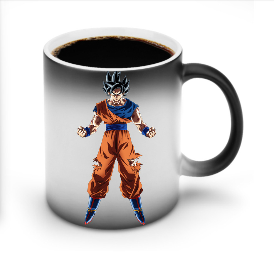 （画像用） ドラゴンボール 孫悟空（そん ごくう）Son Goku カカロット DRAGON BALL Kakarotto 温度変色マグカップ