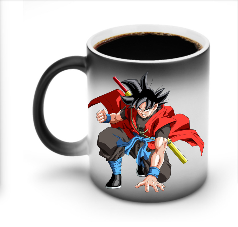 （画像用） ドラゴンボール 孫悟空（そん ごくう）Son Goku カカロット DRAGON BALL Kakarotto 温度変色マグカップ