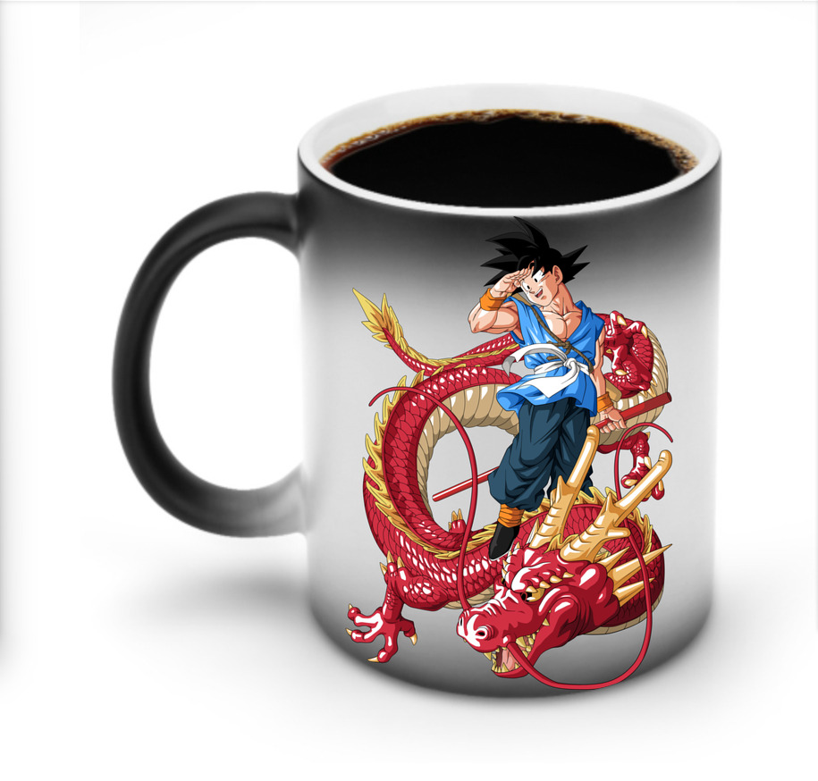 （画像用） ドラゴンボール 孫悟空（そん ごくう）Son Goku カカロット DRAGON BALL Kakarotto 温度変色マグカップ