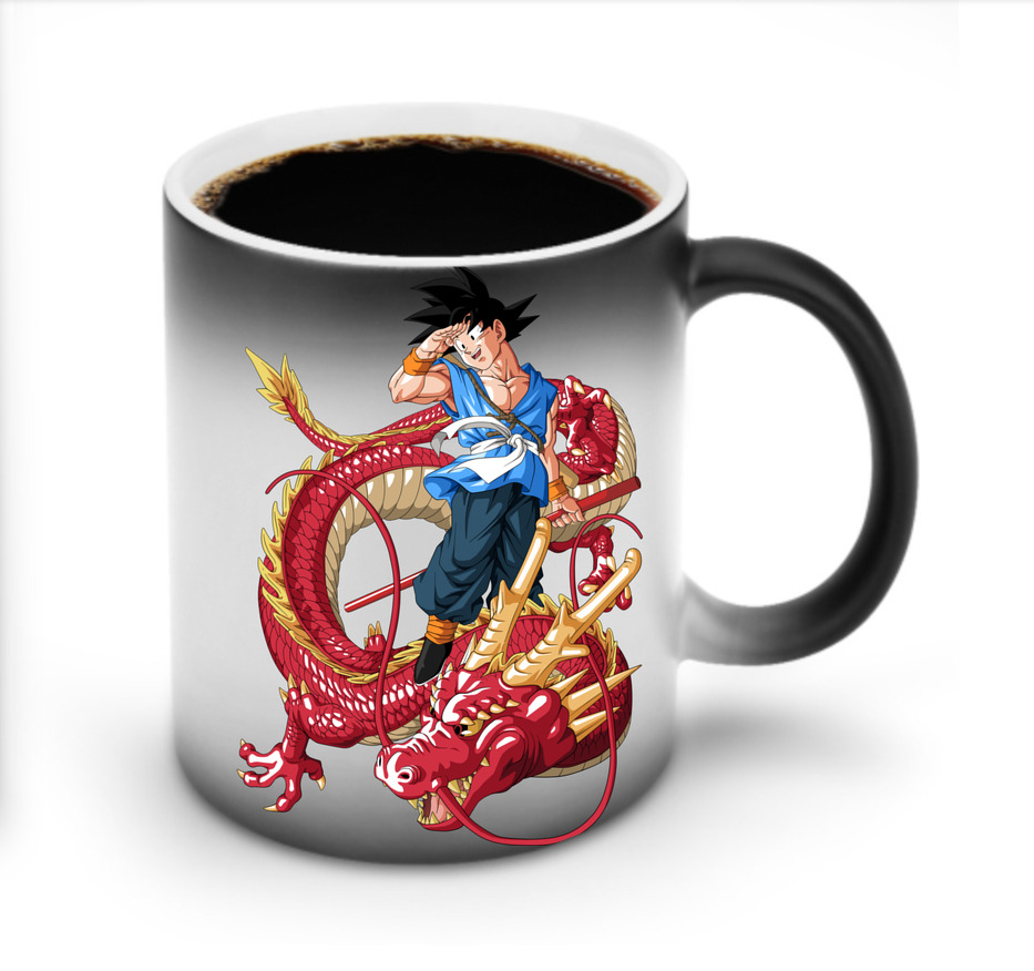 （画像用） ドラゴンボール 孫悟空（そん ごくう）Son Goku カカロット DRAGON BALL Kakarotto 温度変色マグカップ