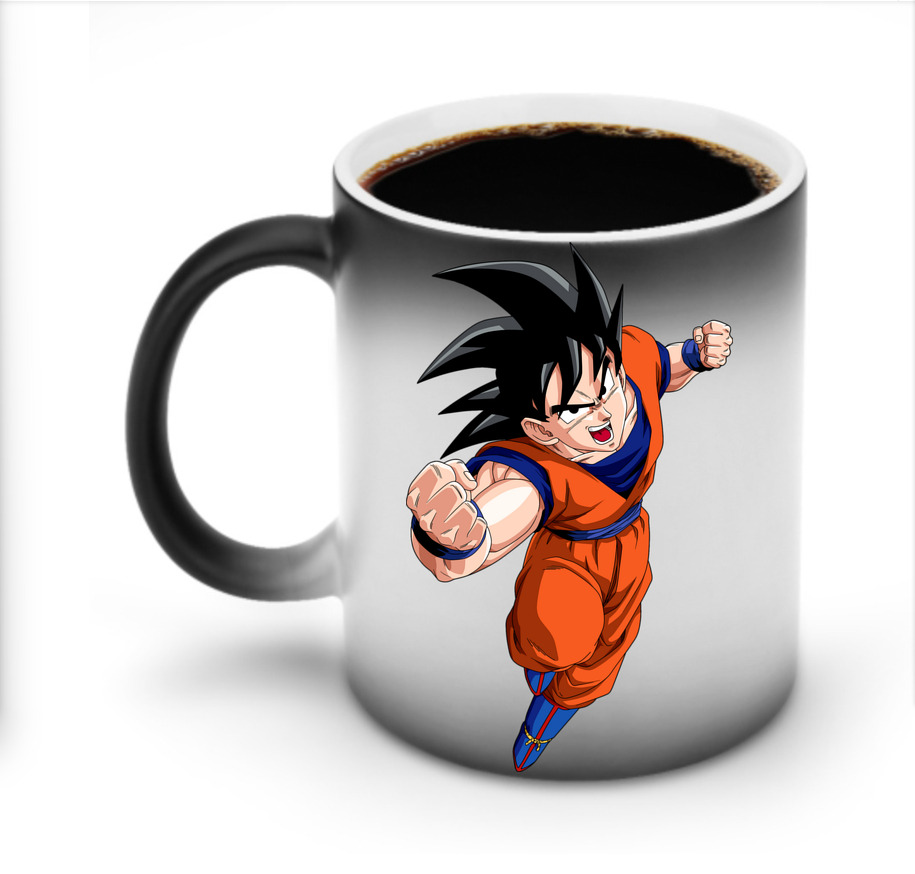 （画像用） ドラゴンボール 孫悟空（そん ごくう）Son Goku カカロット DRAGON BALL Kakarotto 温度変色マグカップ