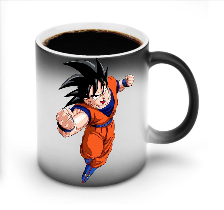 （画像用） ドラゴンボール 孫悟空（そん ごくう）Son Goku カカロット DRAGON BALL Kakarotto 温度変色マグカップ