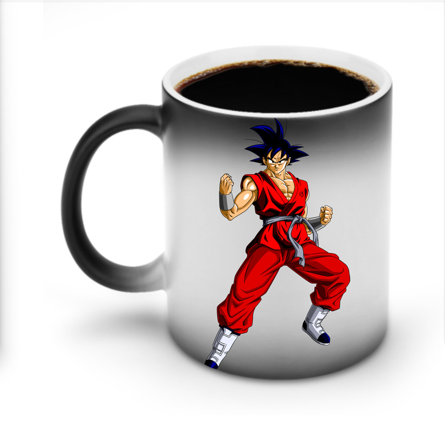 （画像用） ドラゴンボール 孫悟空（そん ごくう）Son Goku カカロット DRAGON BALL Kakarotto 温度変色マグカップ