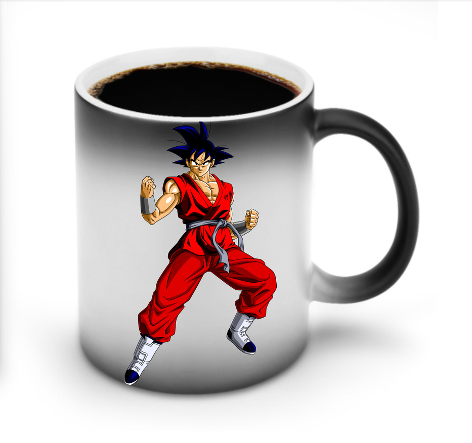 （画像用） ドラゴンボール 孫悟空（そん ごくう）Son Goku カカロット DRAGON BALL Kakarotto 温度変色マグカップ