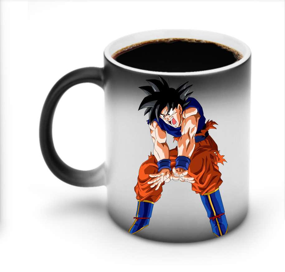 （画像用） ドラゴンボール 孫悟空（そん ごくう）Son Goku カカロット DRAGON BALL Kakarotto 温度変色マグカップ
