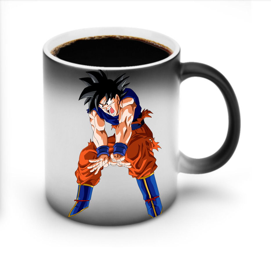 （画像用） ドラゴンボール 孫悟空（そん ごくう）Son Goku カカロット DRAGON BALL Kakarotto 温度変色マグカップ