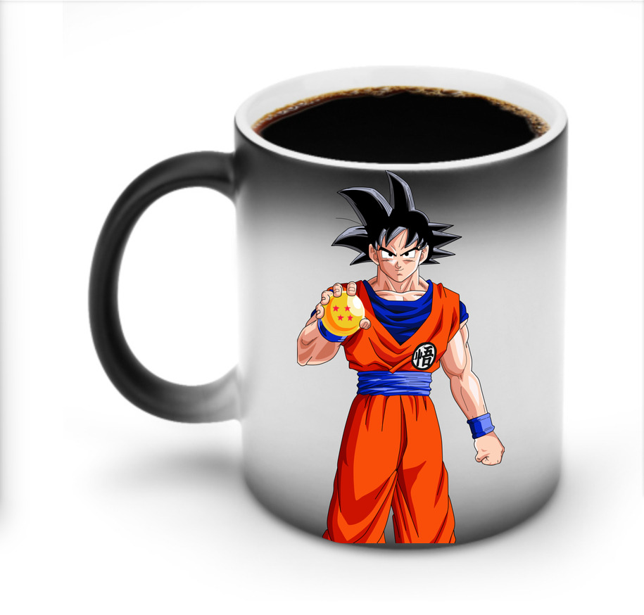 （画像用） ドラゴンボール 孫悟空（そん ごくう）Son Goku カカロット DRAGON BALL Kakarotto 温度変色マグカップ