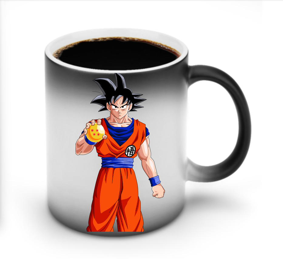 （画像用） ドラゴンボール 孫悟空（そん ごくう）Son Goku カカロット DRAGON BALL Kakarotto 温度変色マグカップ