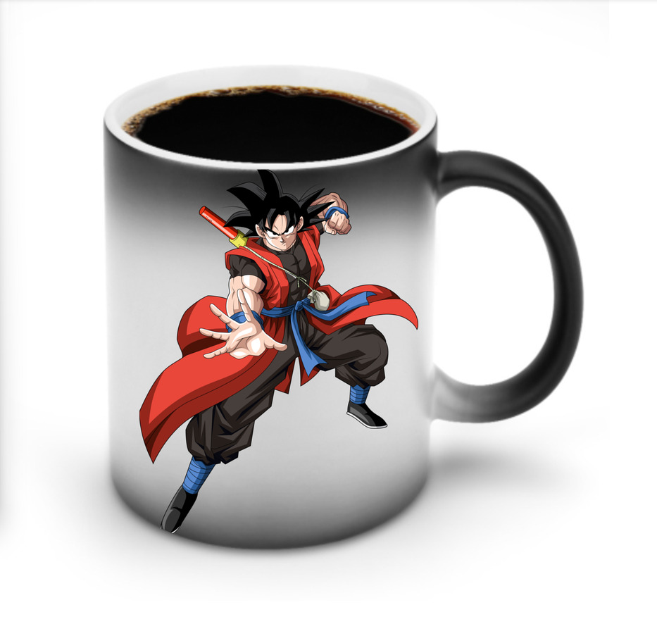 （画像用） ドラゴンボール 孫悟空（そん ごくう）Son Goku カカロット DRAGON BALL Kakarotto 温度変色マグカップ