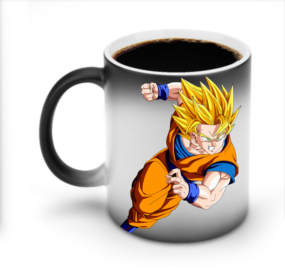（画像用） ドラゴンボール 孫悟空（そん ごくう）Son Goku カカロット DRAGON BALL Kakarotto 温度変色マグカップ