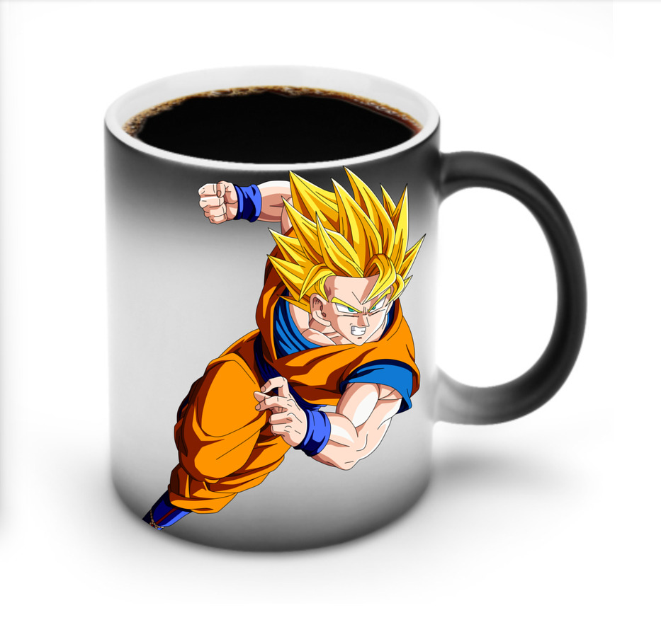 （画像用） ドラゴンボール 孫悟空（そん ごくう）Son Goku カカロット DRAGON BALL Kakarotto 温度変色マグカップ