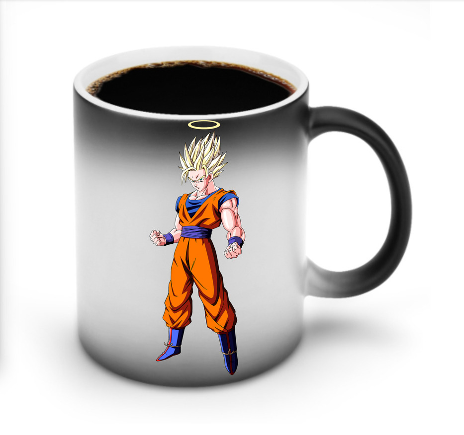 （画像用） ドラゴンボール 孫悟空（そん ごくう）Son Goku カカロット DRAGON BALL Kakarotto 温度変色マグカップ