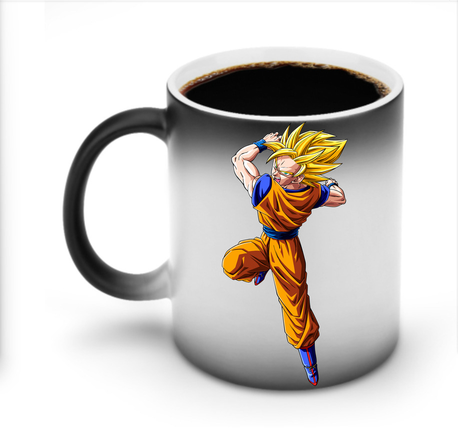 （画像用） ドラゴンボール 孫悟空（そん ごくう）Son Goku カカロット DRAGON BALL Kakarotto 温度変色マグカップ