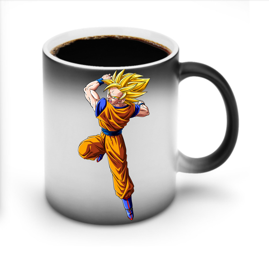 （画像用） ドラゴンボール 孫悟空（そん ごくう）Son Goku カカロット DRAGON BALL Kakarotto 温度変色マグカップ