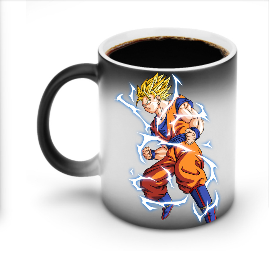 （画像用） ドラゴンボール 孫悟空（そん ごくう）Son Goku カカロット DRAGON BALL Kakarotto 温度変色マグカップ
