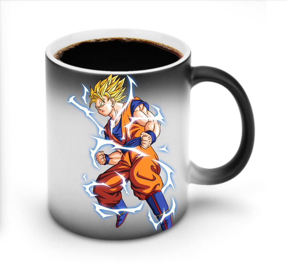 （画像用） ドラゴンボール 孫悟空（そん ごくう）Son Goku カカロット DRAGON BALL Kakarotto 温度変色マグカップ