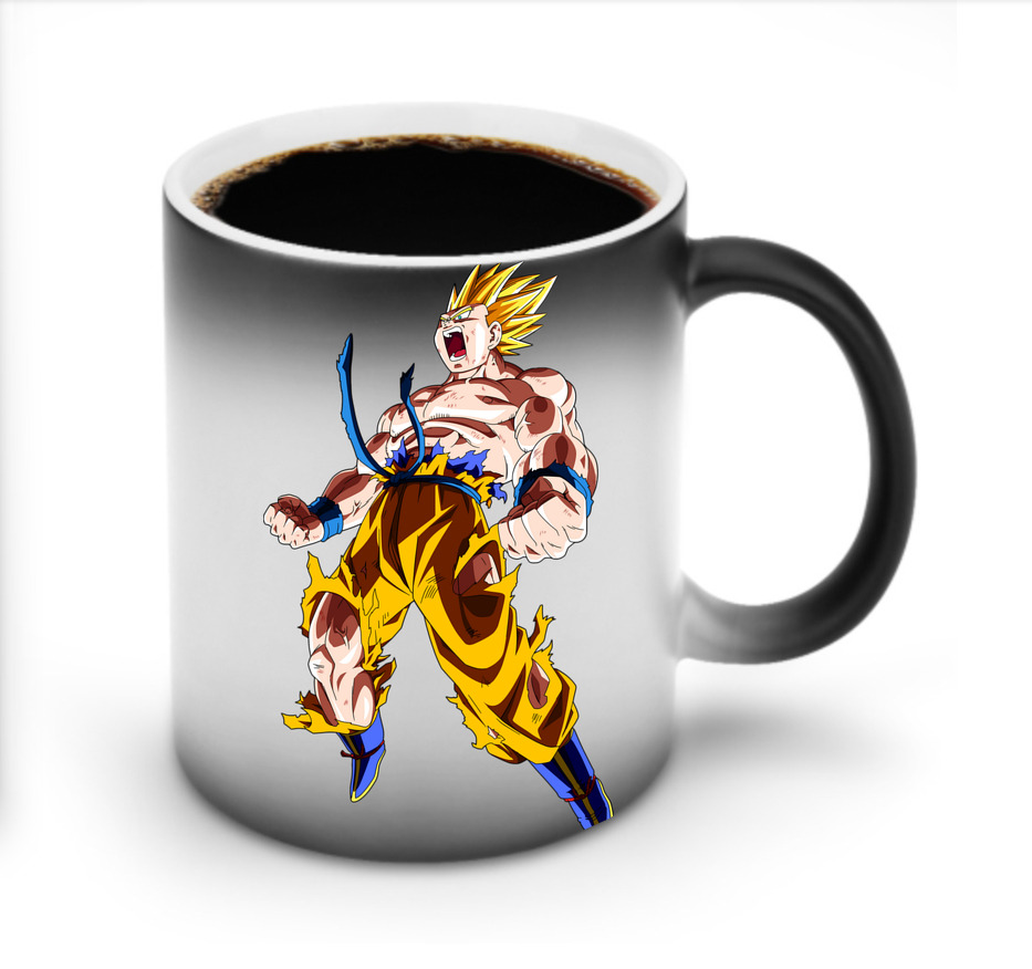 （画像用） ドラゴンボール 孫悟空（そん ごくう）Son Goku カカロット DRAGON BALL Kakarotto 温度変色マグカップ