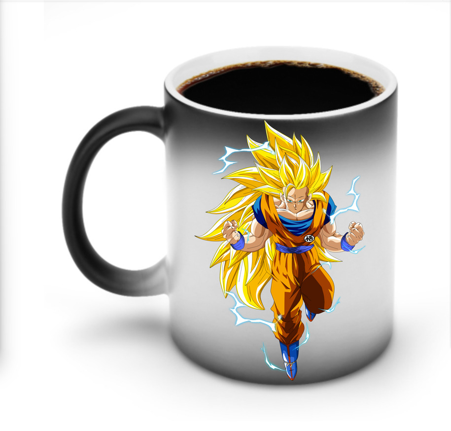 （画像用） ドラゴンボール 孫悟空（そん ごくう）Son Goku カカロット DRAGON BALL Kakarotto 温度変色マグカップ