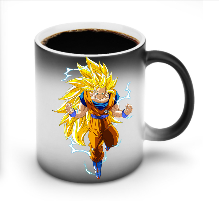 （画像用） ドラゴンボール 孫悟空（そん ごくう）Son Goku カカロット DRAGON BALL Kakarotto 温度変色マグカップ