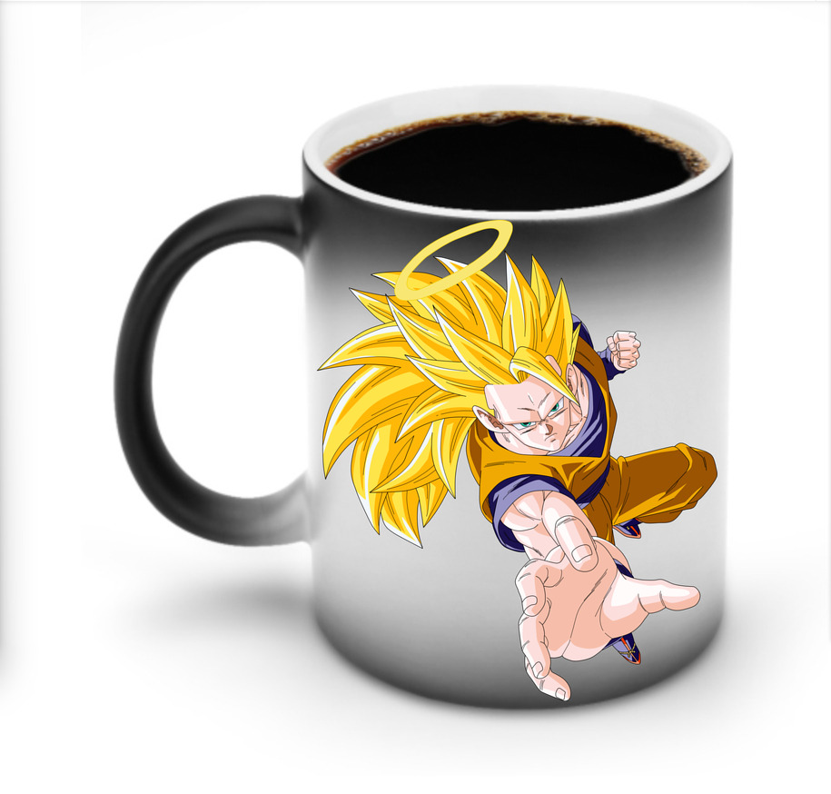 （画像用） ドラゴンボール 孫悟空（そん ごくう）Son Goku カカロット DRAGON BALL Kakarotto 温度変色マグカップ