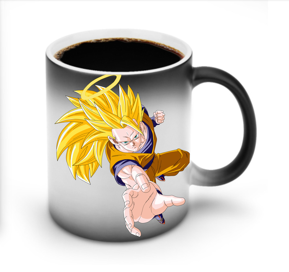 （画像用） ドラゴンボール 孫悟空（そん ごくう）Son Goku カカロット DRAGON BALL Kakarotto 温度変色マグカップ