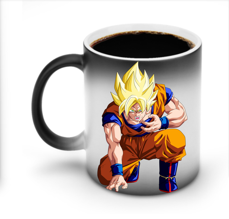 （画像用） ドラゴンボール 孫悟空（そん ごくう）Son Goku カカロット DRAGON BALL Kakarotto 温度変色マグカップ