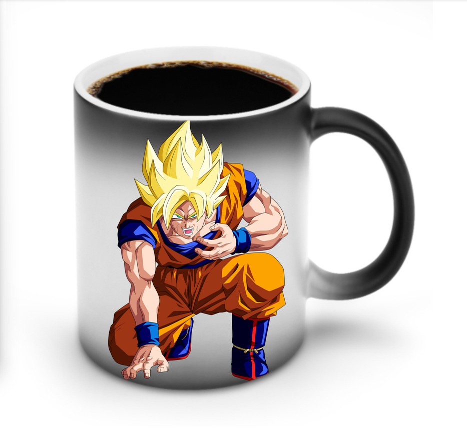 （画像用） ドラゴンボール 孫悟空（そん ごくう）Son Goku カカロット DRAGON BALL Kakarotto 温度変色マグカップ