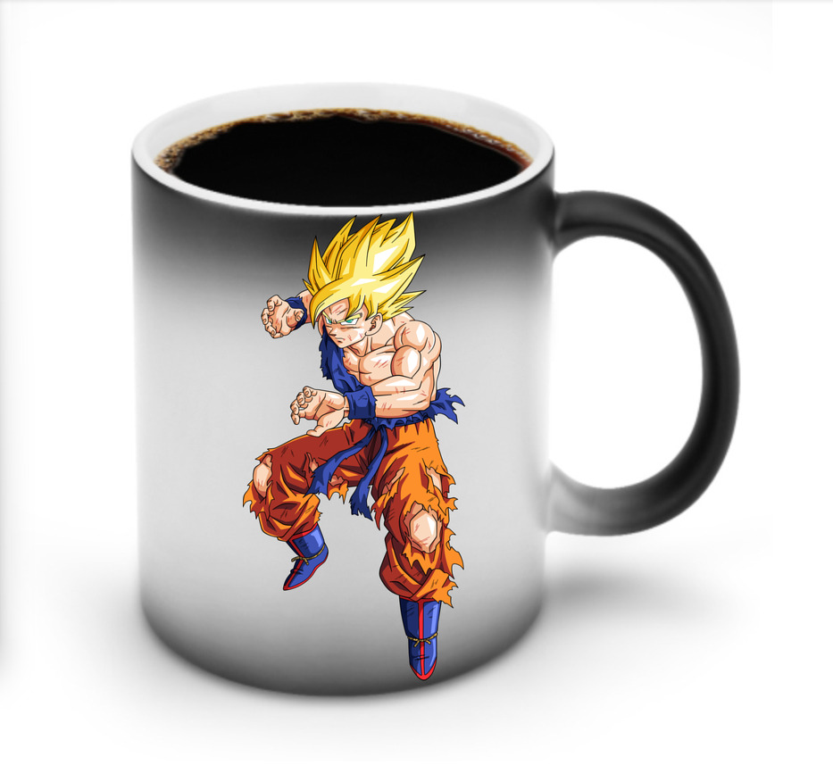 （画像用） ドラゴンボール 孫悟空（そん ごくう）Son Goku カカロット DRAGON BALL Kakarotto 温度変色マグカップ