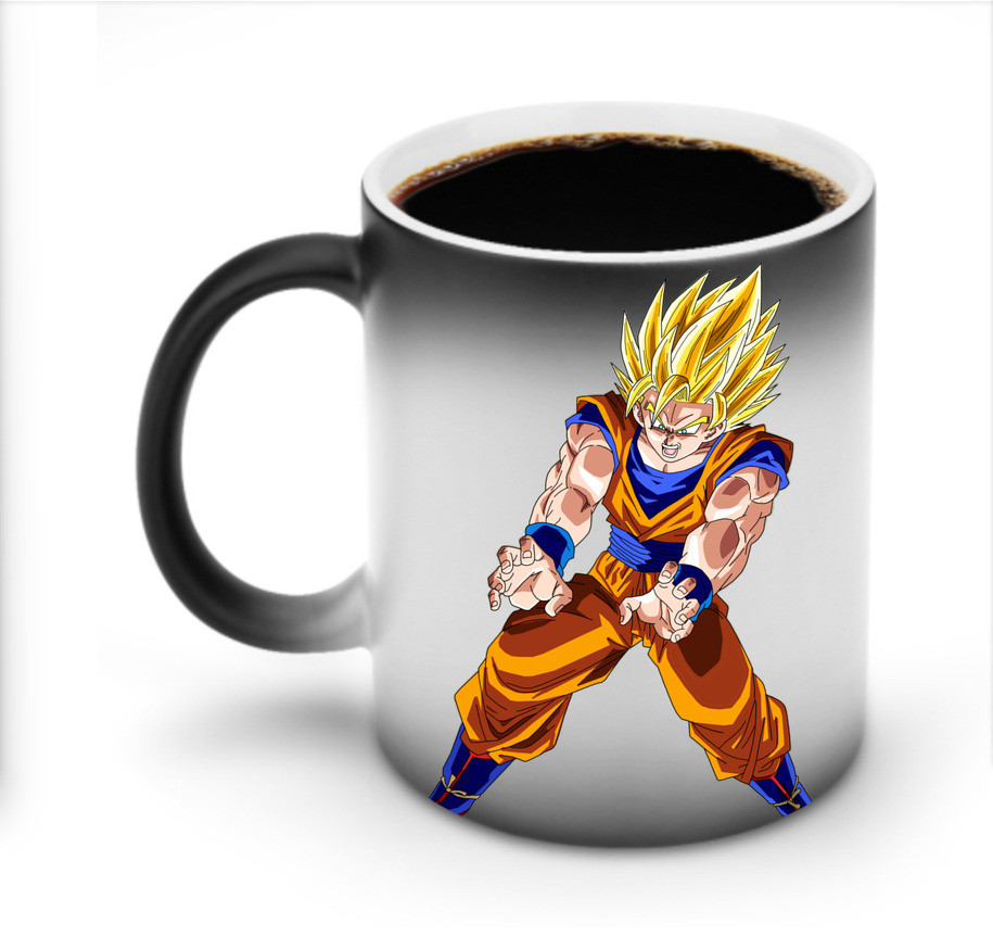 （画像用） ドラゴンボール 孫悟空（そん ごくう）Son Goku カカロット DRAGON BALL Kakarotto 温度変色マグカップ
