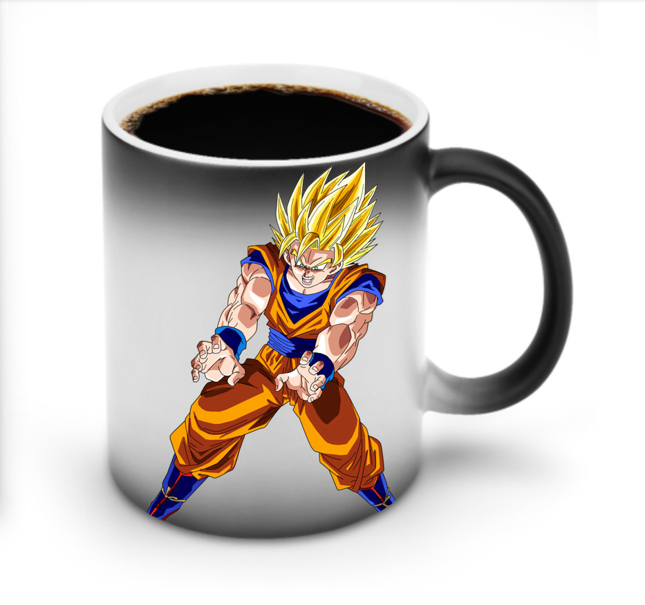 （画像用） ドラゴンボール 孫悟空（そん ごくう）Son Goku カカロット DRAGON BALL Kakarotto 温度変色マグカップ
