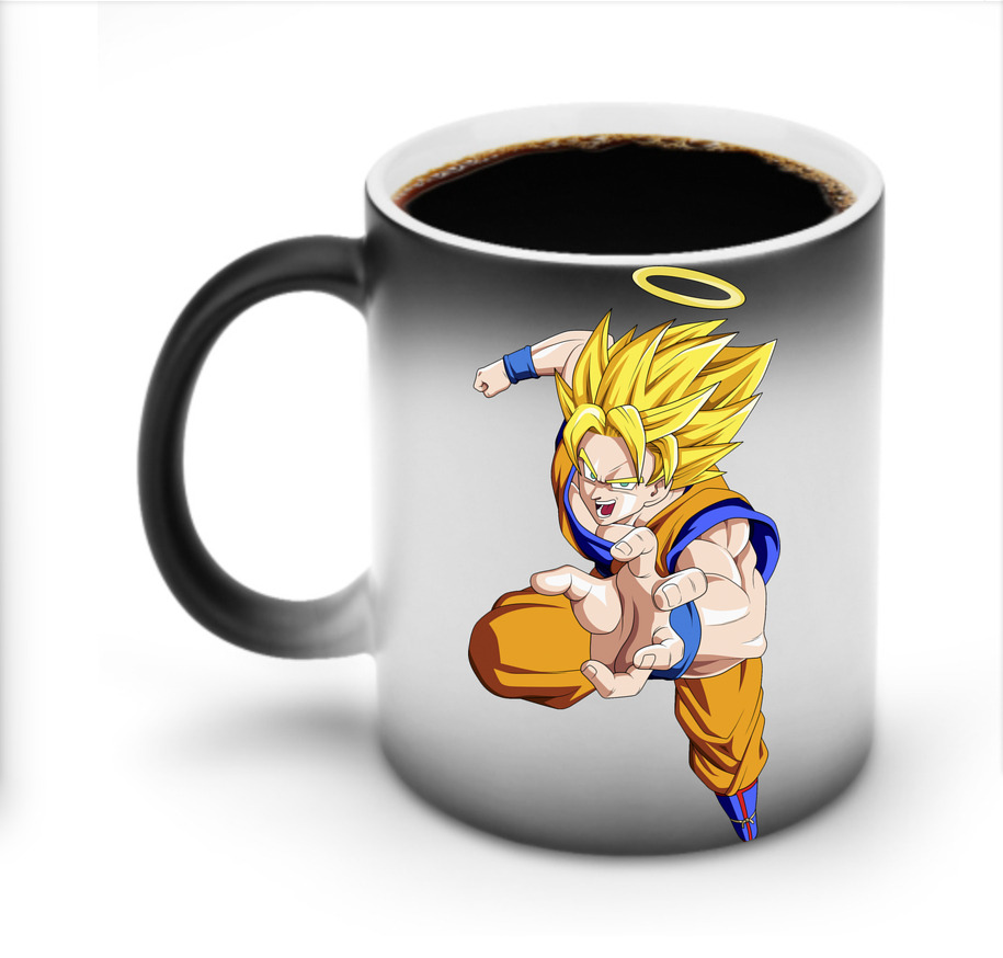 （画像用） ドラゴンボール 孫悟空（そん ごくう）Son Goku カカロット DRAGON BALL Kakarotto 温度変色マグカップ