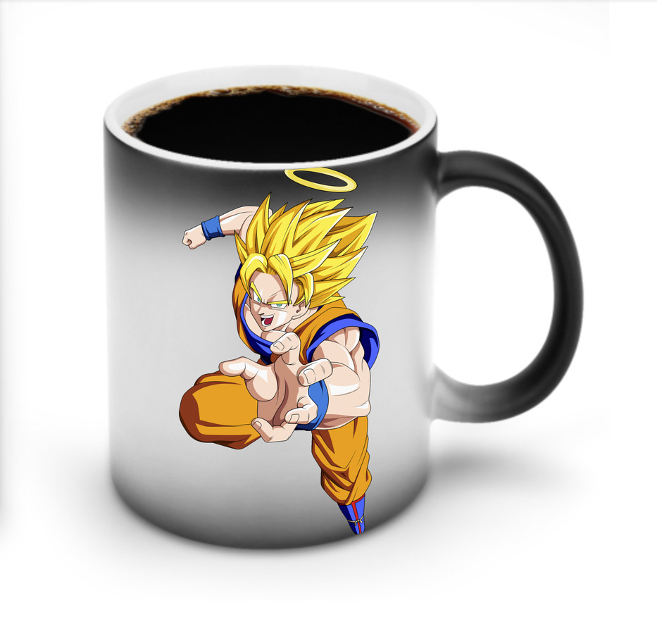 （画像用） ドラゴンボール 孫悟空（そん ごくう）Son Goku カカロット DRAGON BALL Kakarotto 温度変色マグカップ