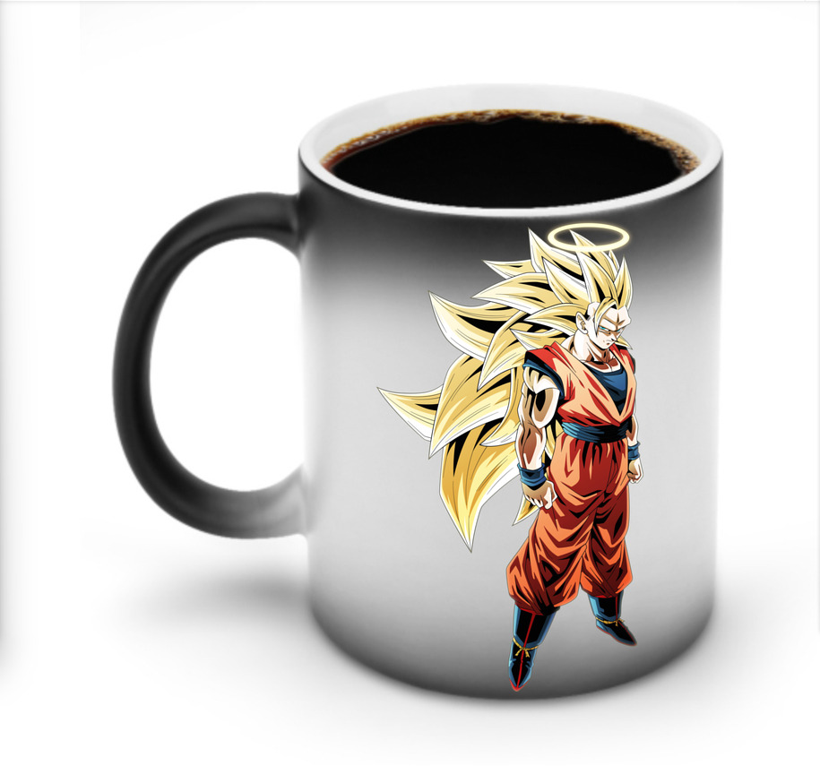 （画像用） ドラゴンボール 孫悟空（そん ごくう）Son Goku カカロット DRAGON BALL Kakarotto 温度変色マグカップ