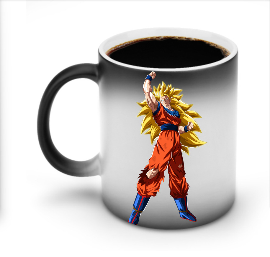 （画像用） ドラゴンボール 孫悟空（そん ごくう）Son Goku カカロット DRAGON BALL Kakarotto 温度変色マグカップ