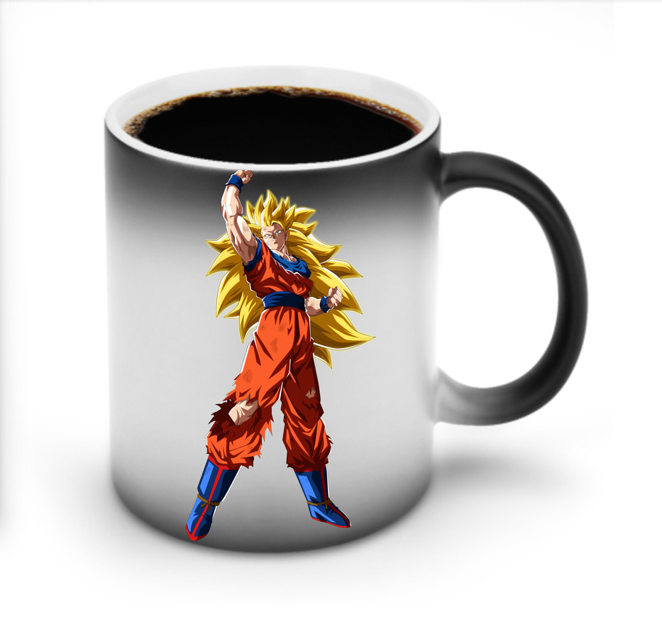 （画像用） ドラゴンボール 孫悟空（そん ごくう）Son Goku カカロット DRAGON BALL Kakarotto 温度変色マグカップ