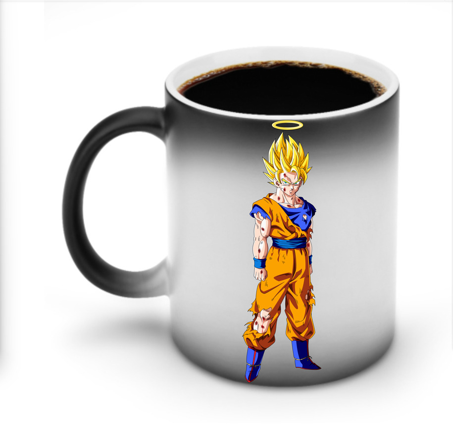 （画像用） ドラゴンボール 孫悟空（そん ごくう）Son Goku カカロット DRAGON BALL Kakarotto 温度変色マグカップ