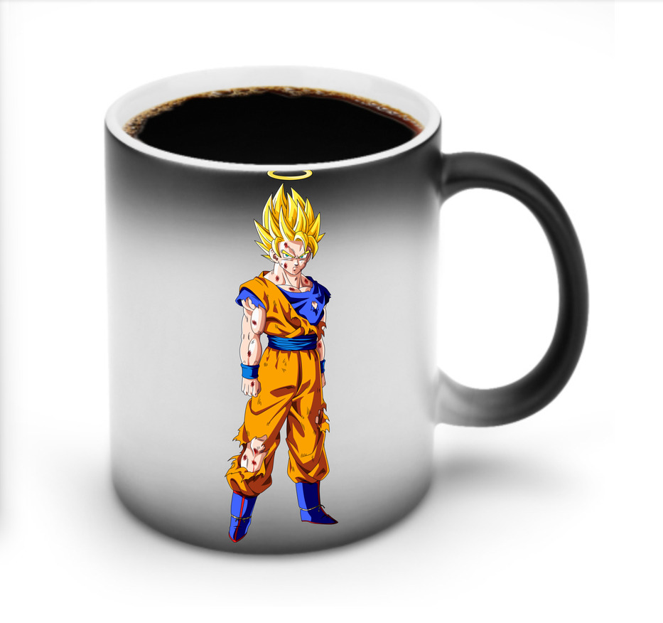 （画像用） ドラゴンボール 孫悟空（そん ごくう）Son Goku カカロット DRAGON BALL Kakarotto 温度変色マグカップ
