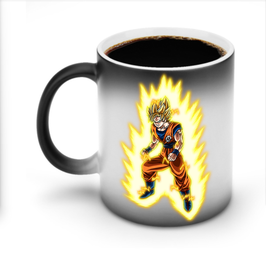 （画像用） ドラゴンボール 孫悟空（そん ごくう）Son Goku カカロット DRAGON BALL Kakarotto 温度変色マグカップ