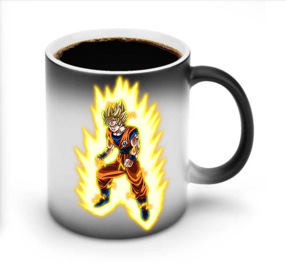 （画像用） ドラゴンボール 孫悟空（そん ごくう）Son Goku カカロット DRAGON BALL Kakarotto 温度変色マグカップ