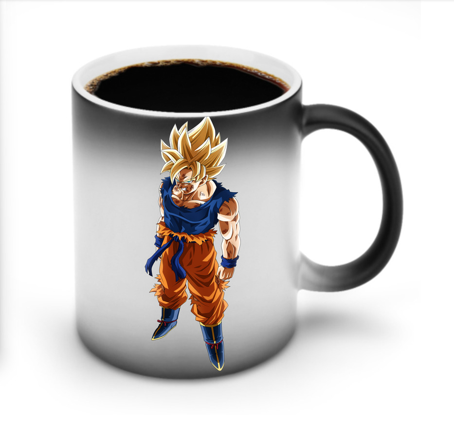 （画像用） ドラゴンボール 孫悟空（そん ごくう）Son Goku カカロット DRAGON BALL Kakarotto 温度変色マグカップ