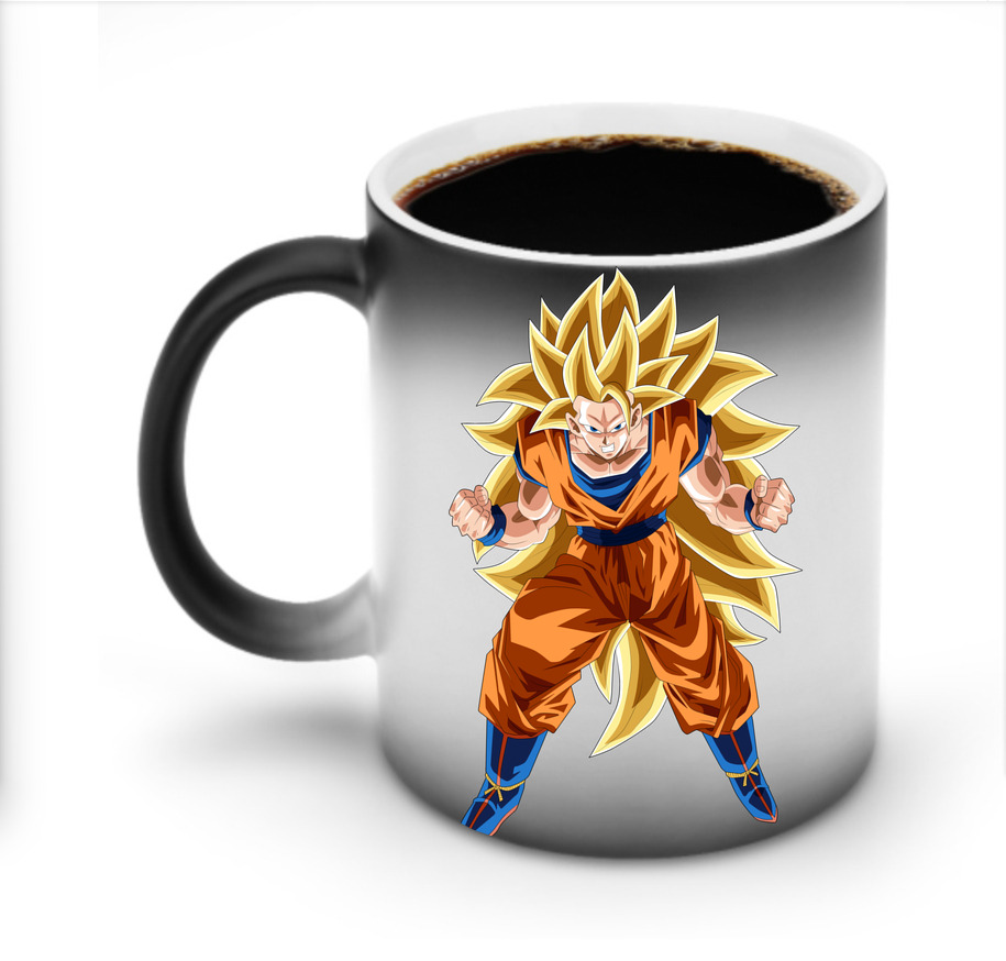 （画像用） ドラゴンボール 孫悟空（そん ごくう）Son Goku カカロット DRAGON BALL Kakarotto 温度変色マグカップ