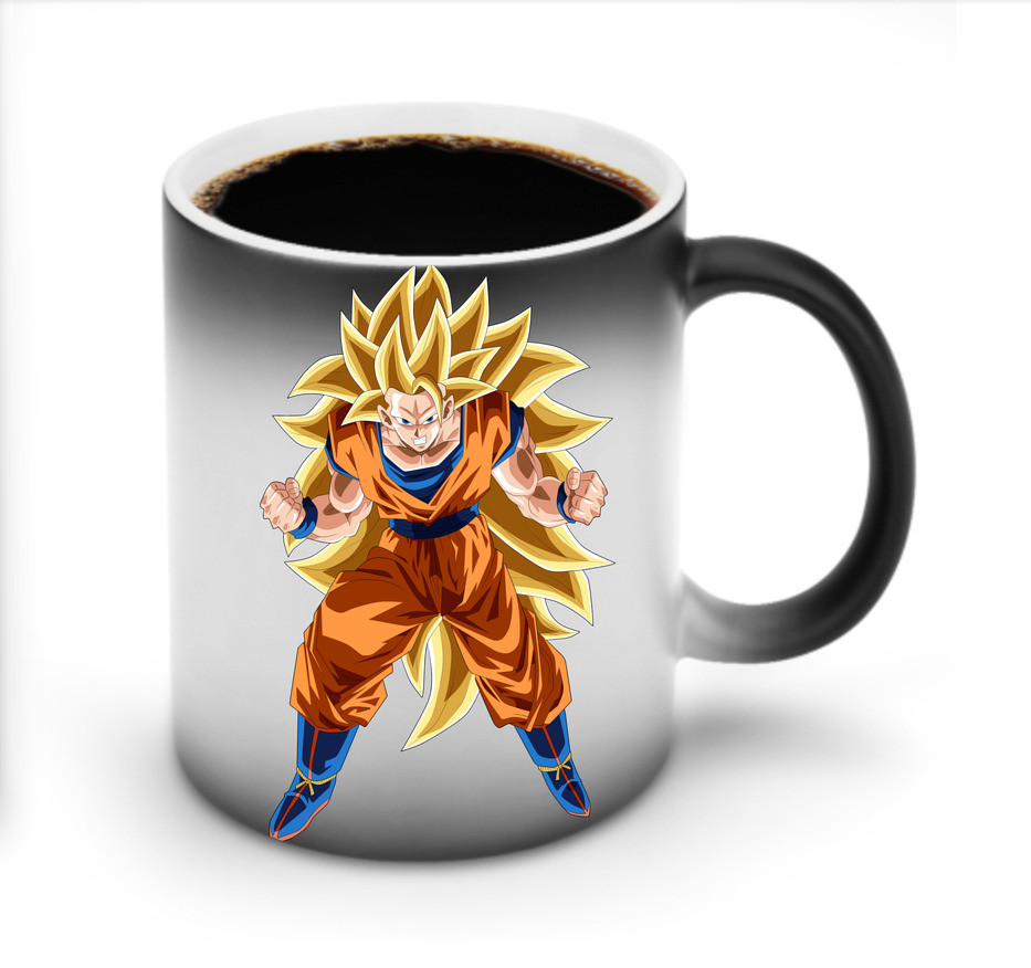 （画像用） ドラゴンボール 孫悟空（そん ごくう）Son Goku カカロット DRAGON BALL Kakarotto 温度変色マグカップ