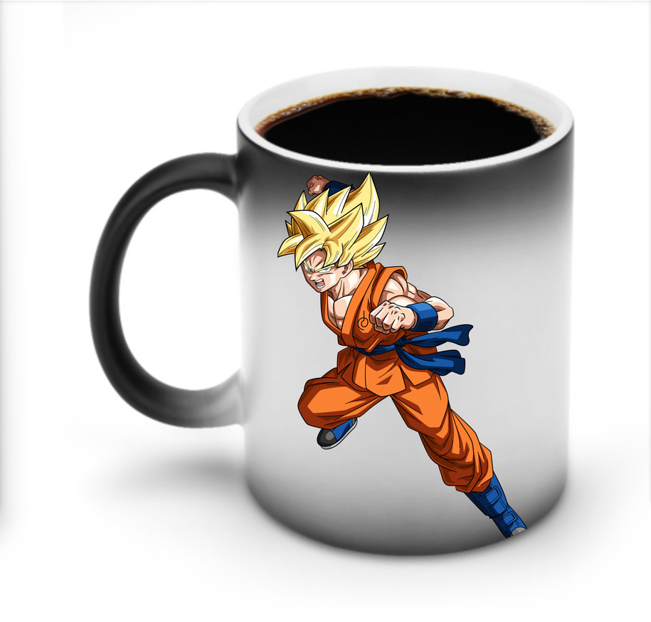 （画像用） ドラゴンボール 孫悟空（そん ごくう）Son Goku カカロット DRAGON BALL Kakarotto 温度変色マグカップ