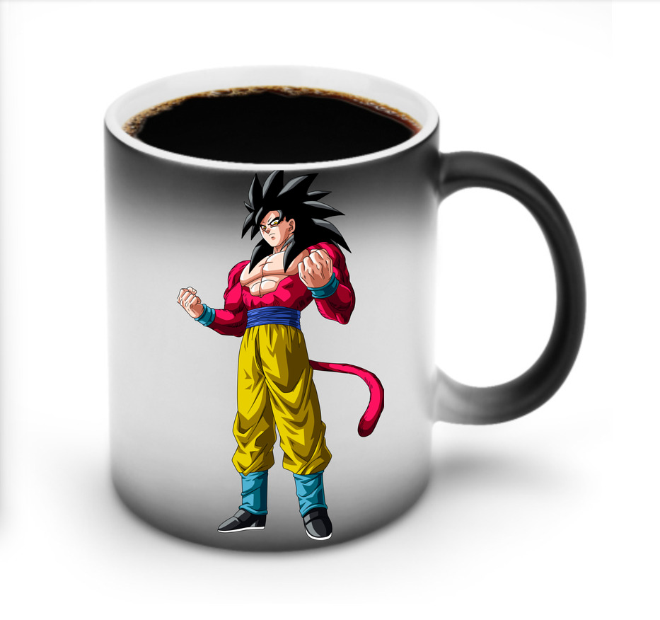 （画像用） ドラゴンボール 孫悟空（そん ごくう）Son Goku カカロット DRAGON BALL Kakarotto 温度変色マグカップ