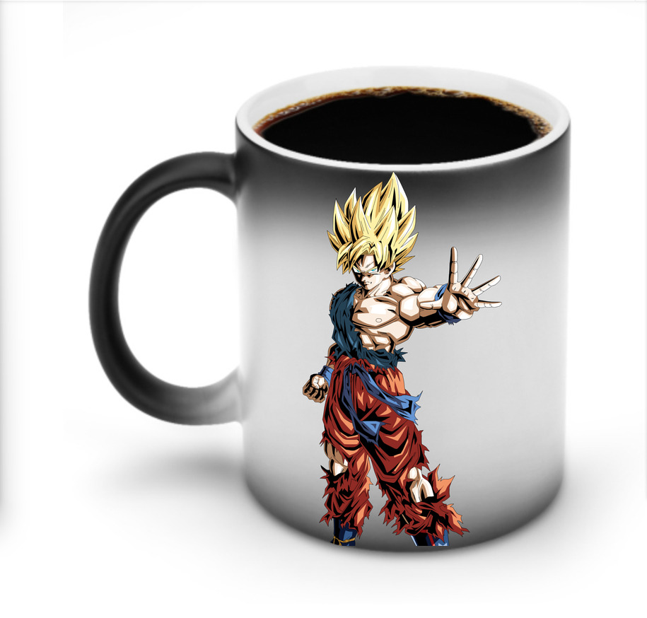 （画像用） ドラゴンボール 孫悟空（そん ごくう）Son Goku カカロット DRAGON BALL Kakarotto 温度変色マグカップ