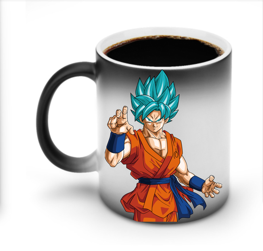 （画像用） ドラゴンボール 孫悟空（そん ごくう）Son Goku カカロット DRAGON BALL Kakarotto 温度変色マグカップ