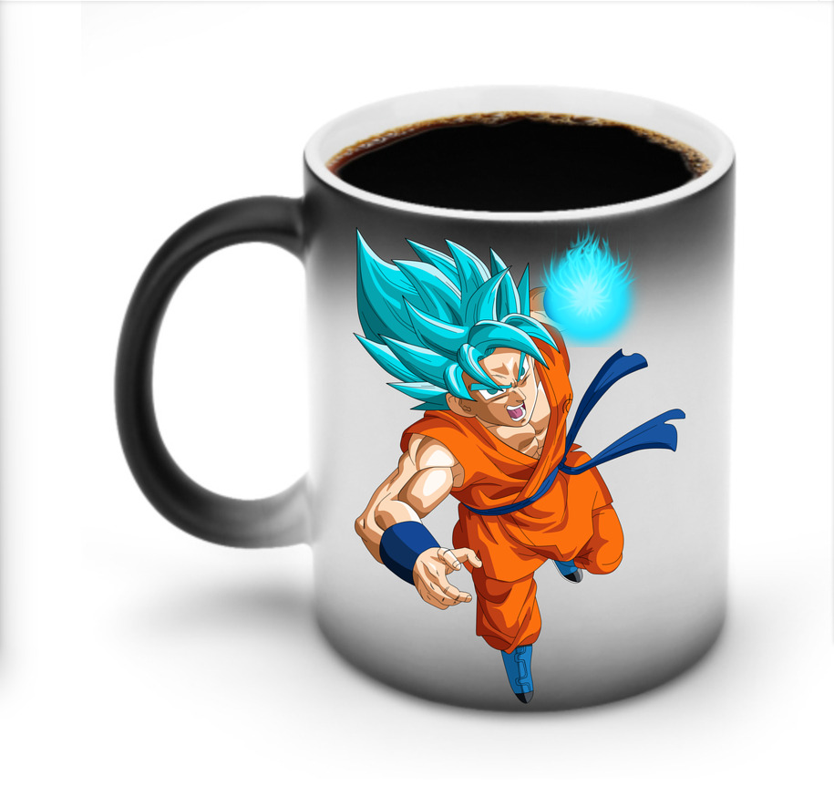 （画像用） ドラゴンボール 孫悟空（そん ごくう）Son Goku カカロット DRAGON BALL Kakarotto 温度変色マグカップ