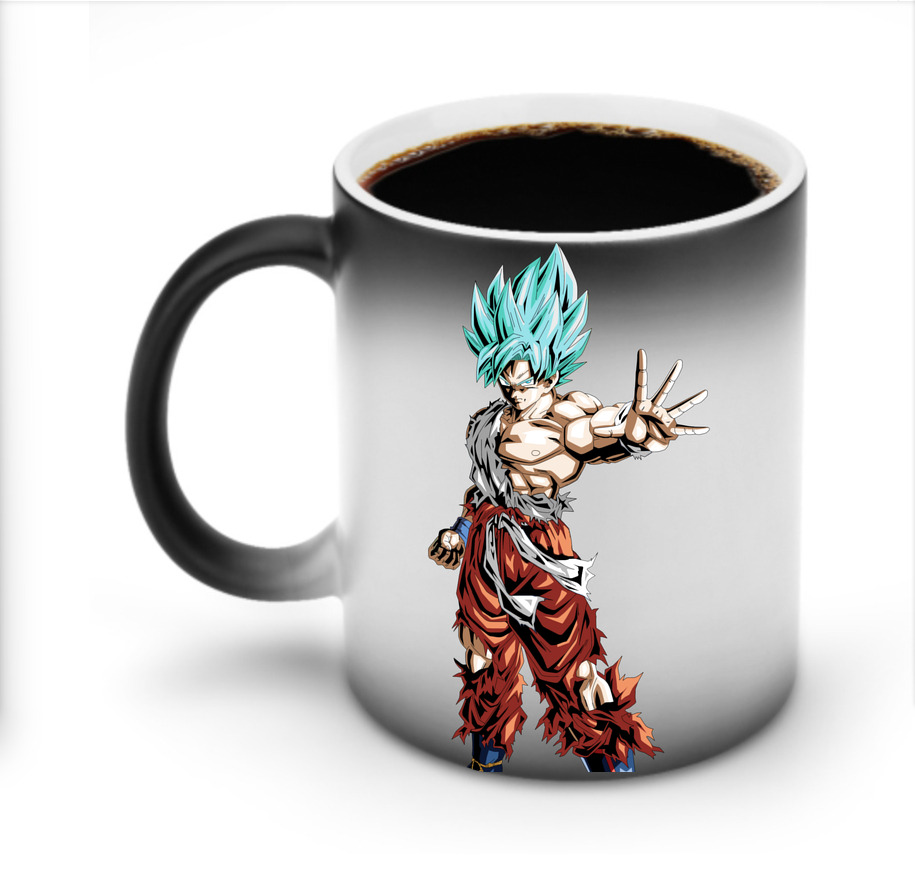 （画像用） ドラゴンボール 孫悟空（そん ごくう）Son Goku カカロット DRAGON BALL Kakarotto 温度変色マグカップ
